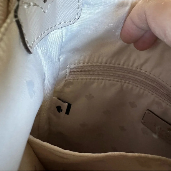 Kate Spade Sadie North South Crossbody Tusk Leather Minimalist Chic Classic - Picture 12 of 16